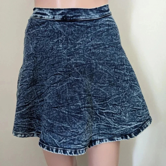 Milkyway Flare Denim Mini Skirt Size Small - Picture 1 of 5